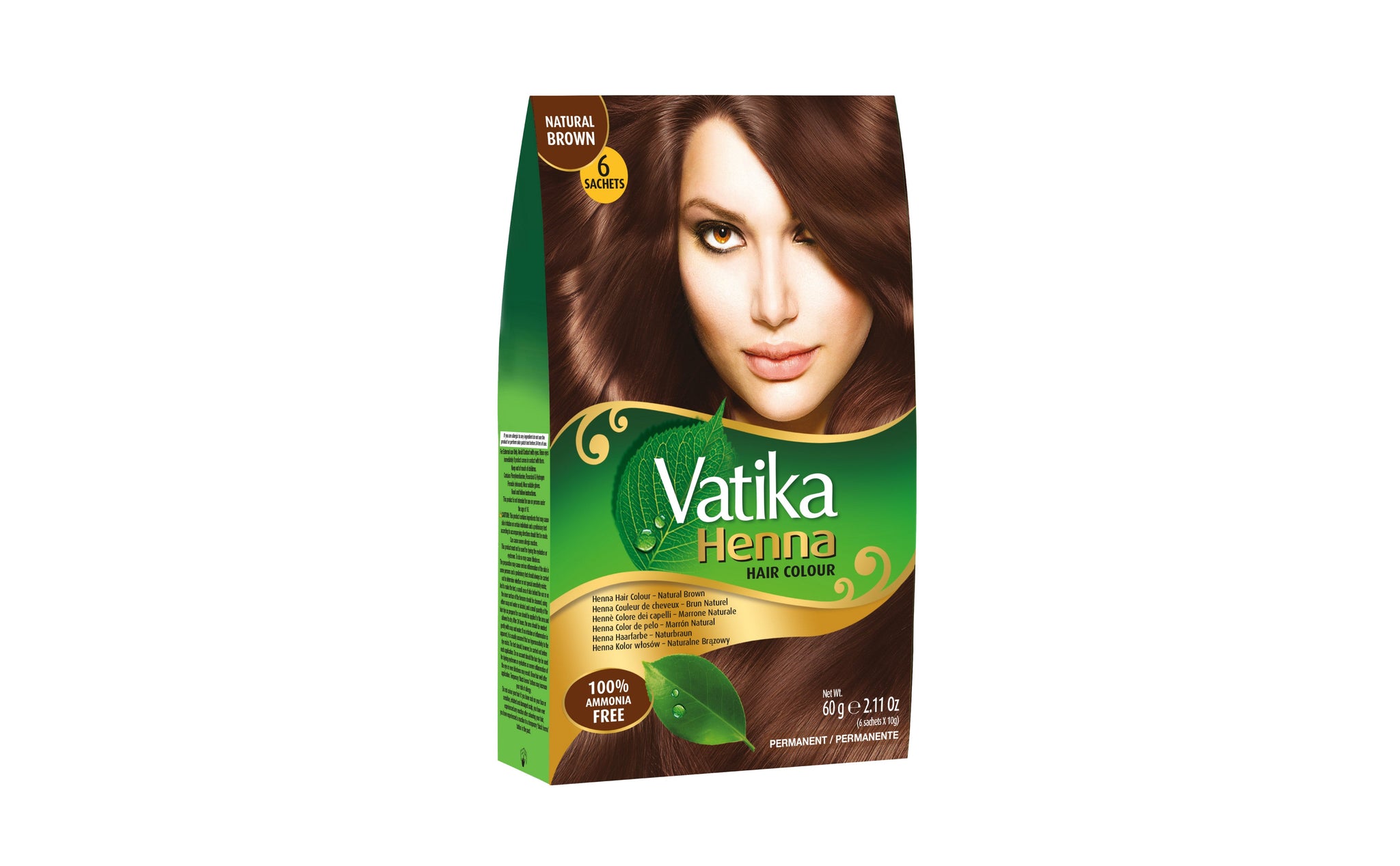 Vatika Henna Hair Color- Nat Brown