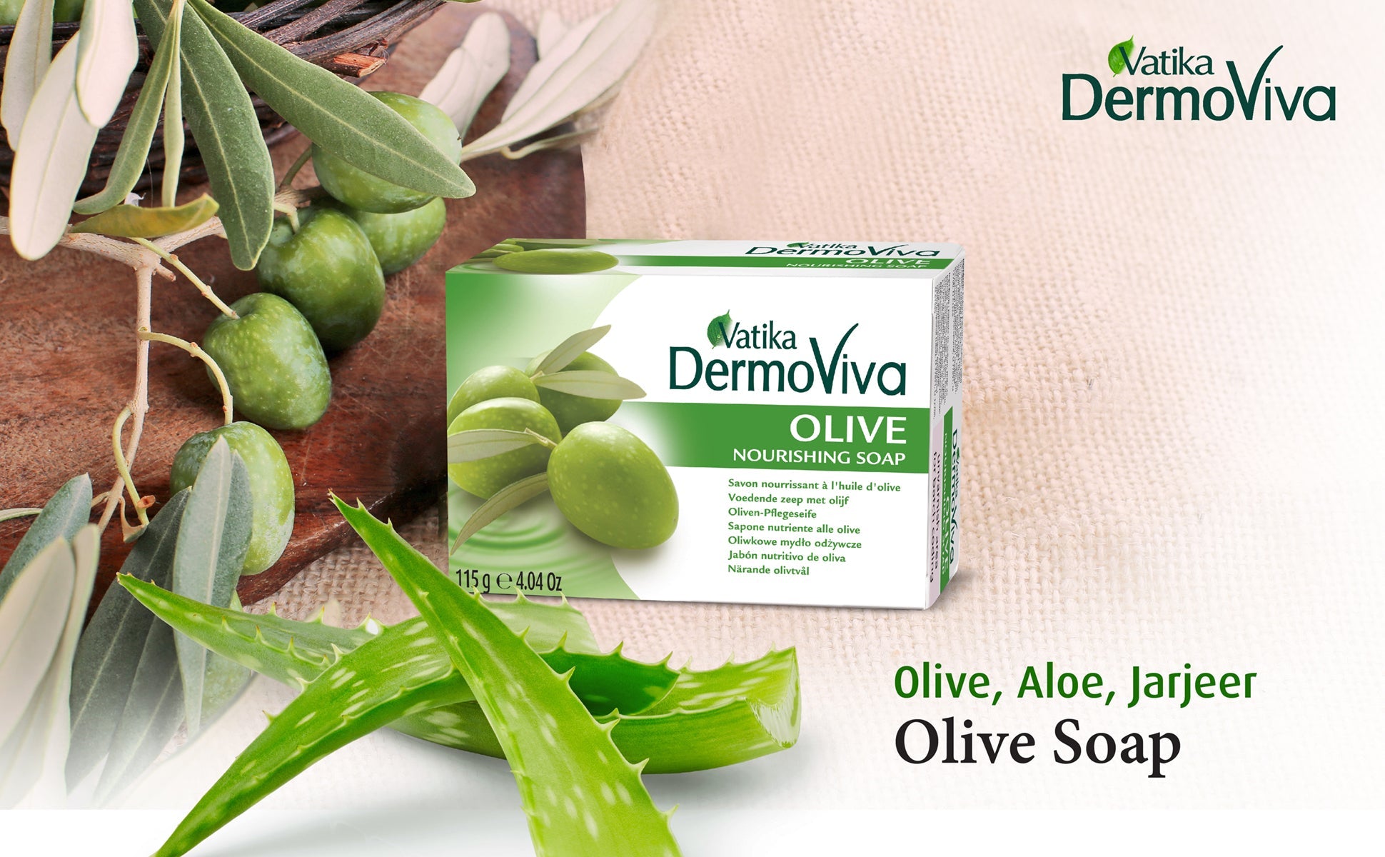 Vatika Dermoviva Olive Soap